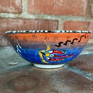 Hand made vintage Turkish bowl